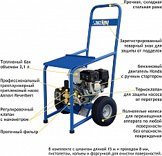 Характеристики водоструйного аппарата Посейдон ВНА-Б-150-15А