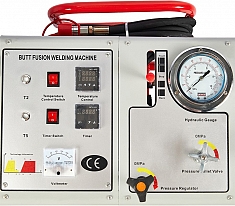 Панель управления гидростанции гидравлического стыкового сварочного аппарата для пнд труб Gas Fusion Red-355