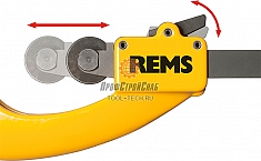 Применение трубореза ручного для пластиковых и металлопластиковых труб Rems Ras P 110-160