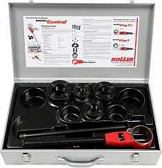 Ручной резьбонарезной трубный клупп Roller Central Set R 1/2"-3/4"-1"-1 1/4"