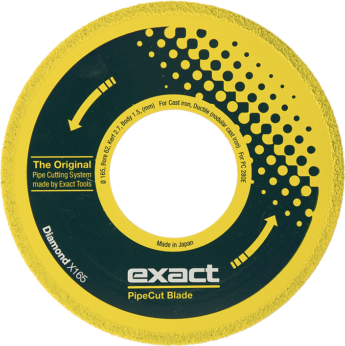 Алмазный диск Exact Diamond X165 Алмазный диск Exact Diamond X165