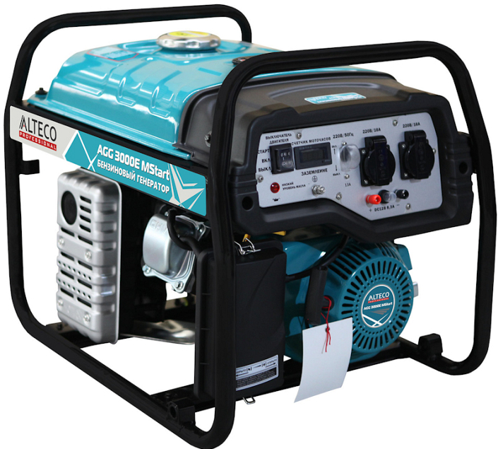 Бензиновый генератор Alteco AGG 3000 E Mstart