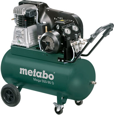 Компрессор с ременным приводом Metabo Mega 550-90 D Компрессор с ременным приводом Metabo Mega 550-90 D